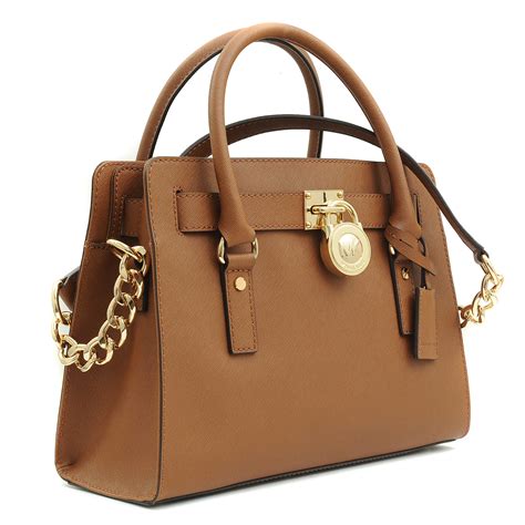 michael kors medium hamilton saffiano leather tote|Michael Kors saffiano leather bag.